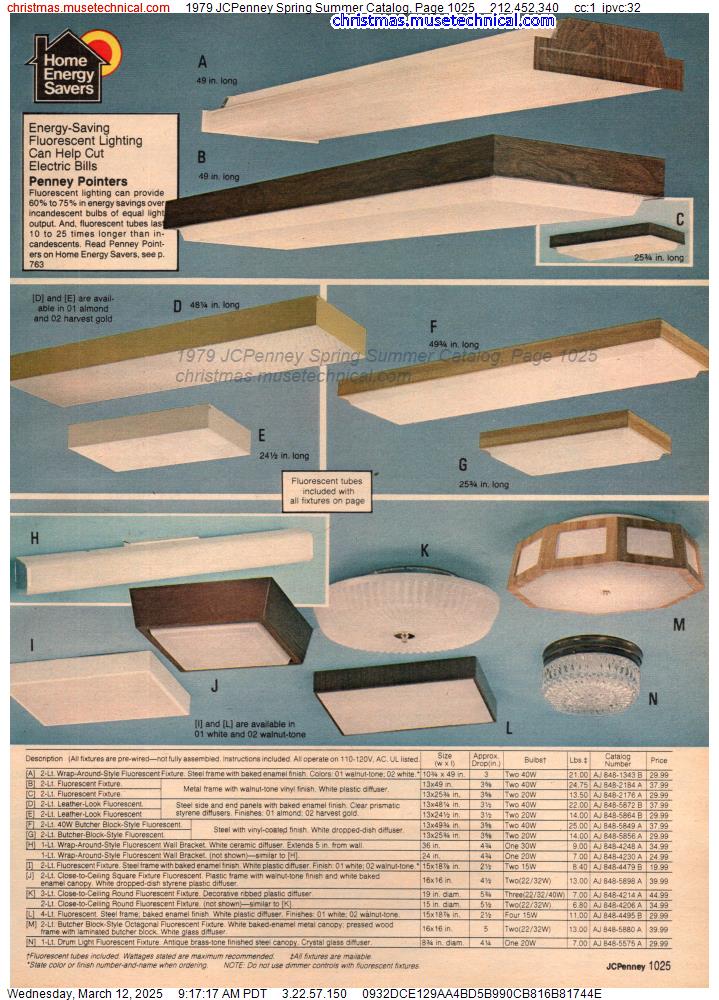 1979 JCPenney Spring Summer Catalog, Page 1025