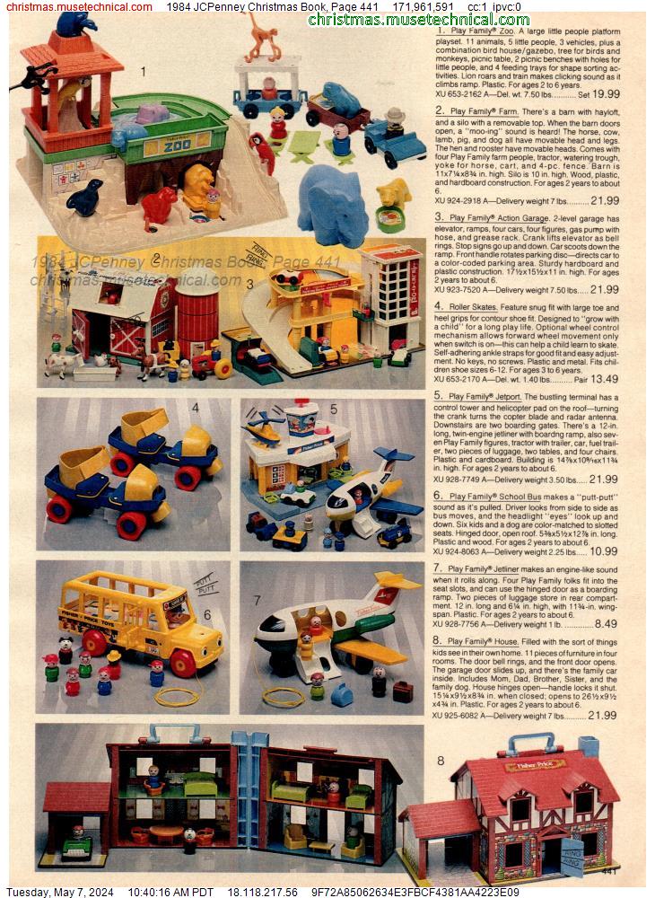1984 JCPenney Christmas Book, Page 441