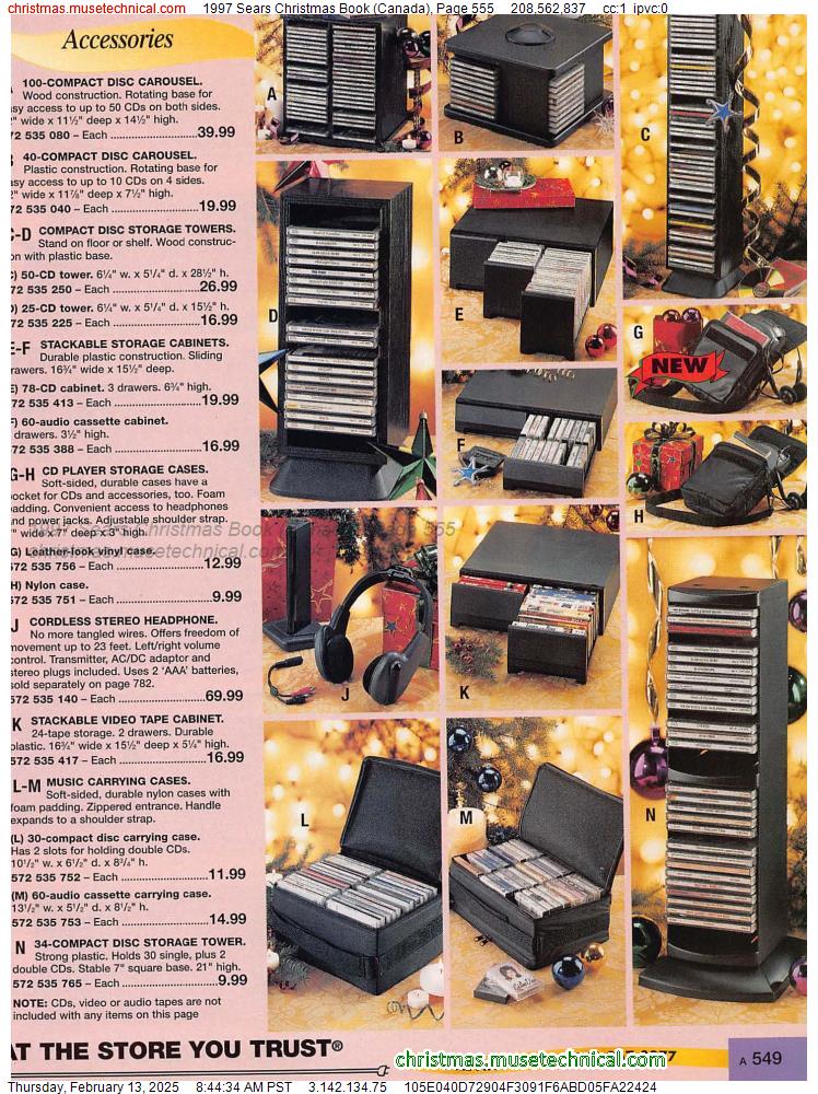 1997 Sears Christmas Book (Canada), Page 555