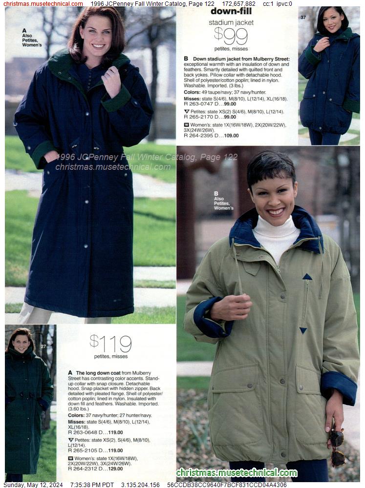 1996 JCPenney Fall Winter Catalog, Page 122