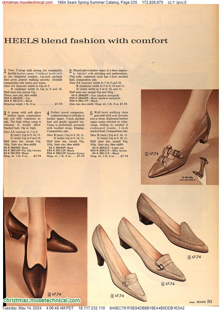 1964 Sears Spring Summer Catalog, Page 235