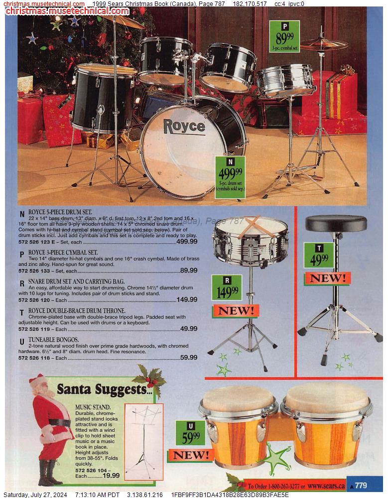 1999 Sears Christmas Book (Canada), Page 787