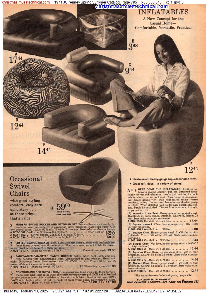 1971 JCPenney Spring Summer Catalog, Page 795