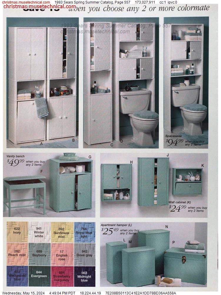 1993 Sears Spring Summer Catalog, Page 557
