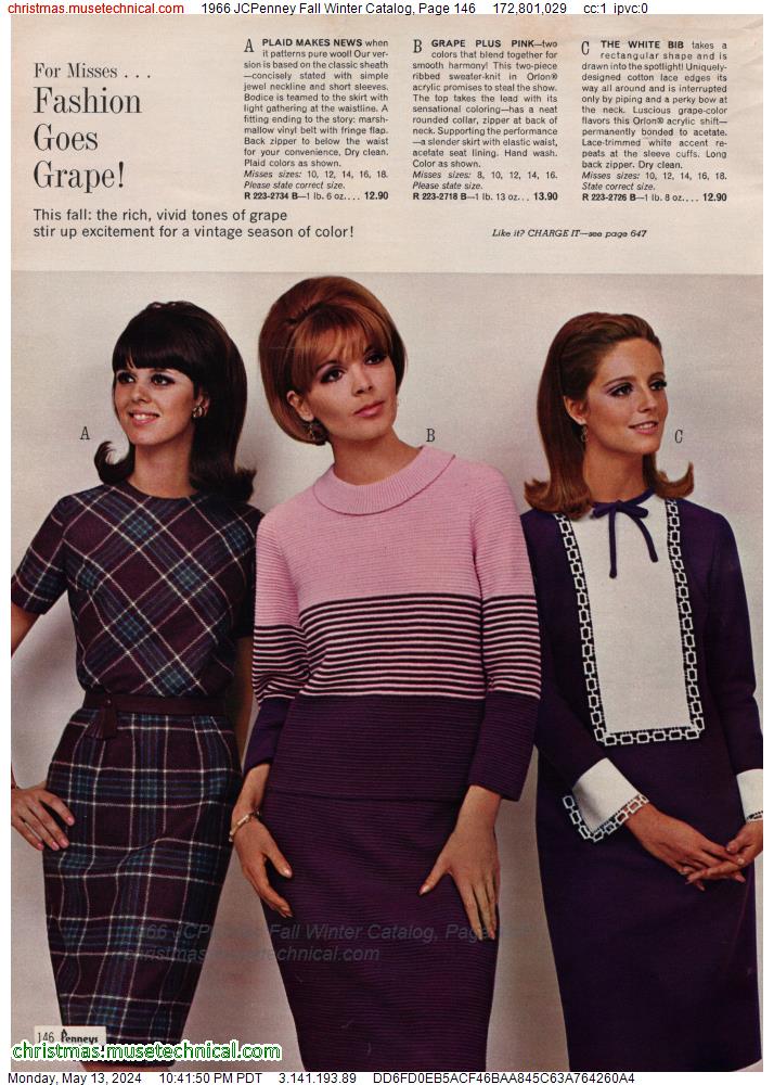 1966 JCPenney Fall Winter Catalog, Page 146
