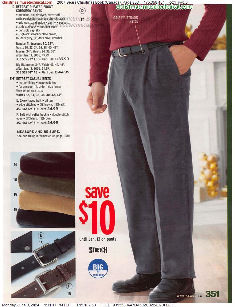 2007 Sears Christmas Book (Canada), Page 353