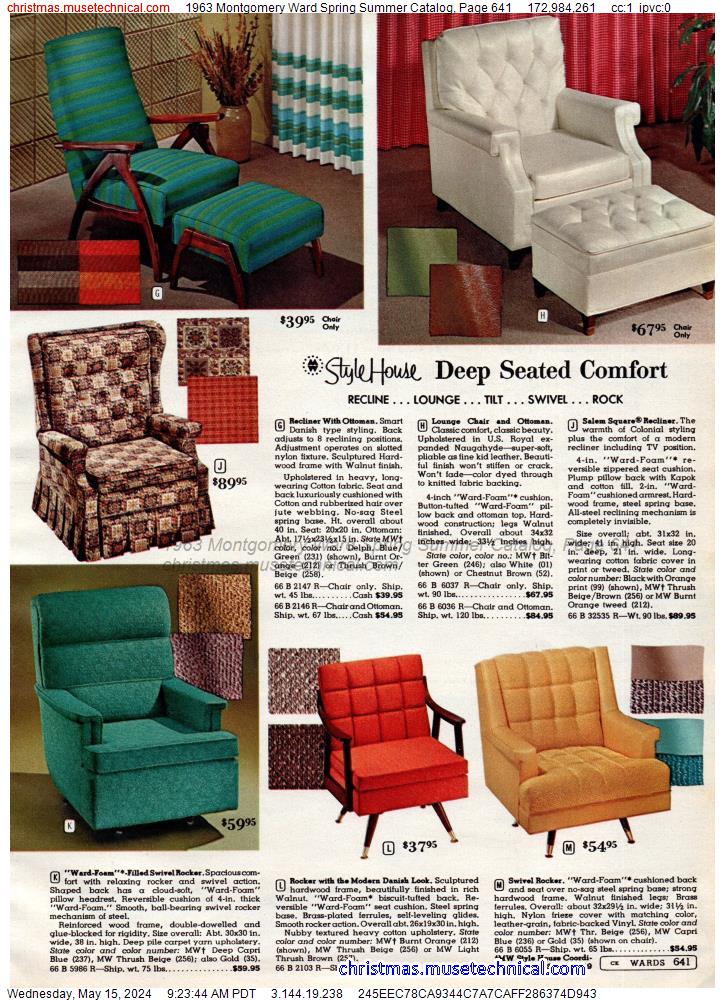 1963 Montgomery Ward Spring Summer Catalog, Page 641