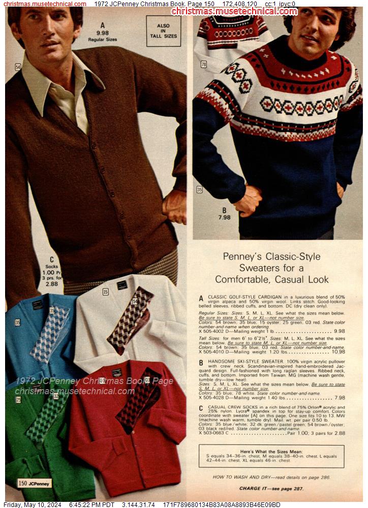 1972 JCPenney Christmas Book, Page 150