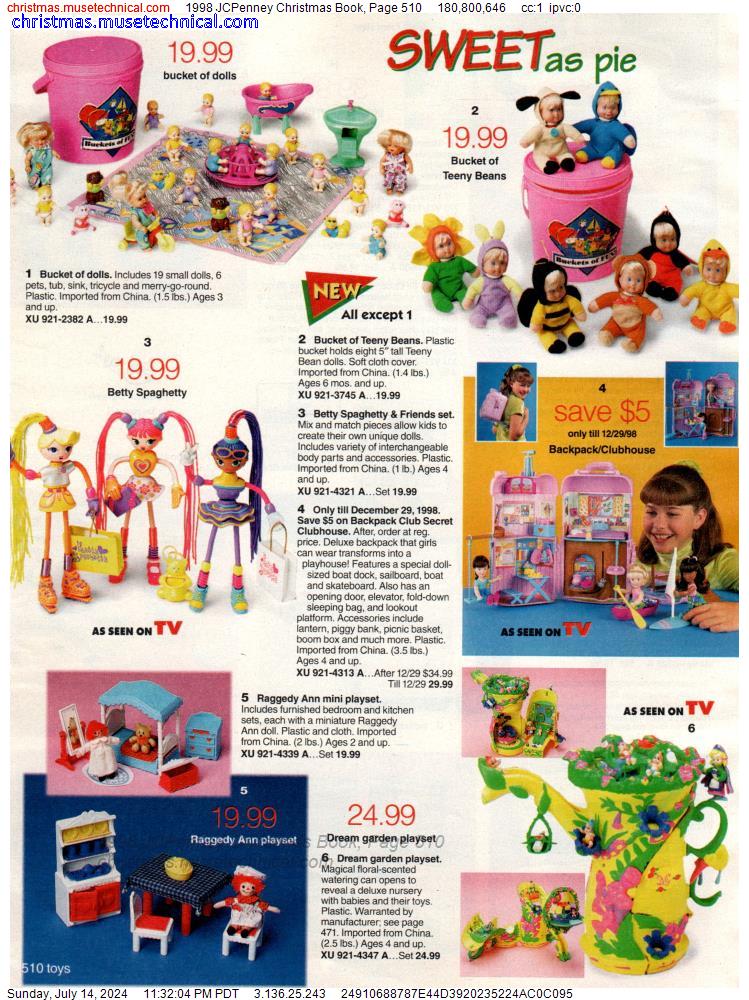 1998 JCPenney Christmas Book, Page 510
