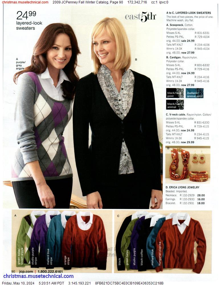 2009 JCPenney Fall Winter Catalog, Page 90