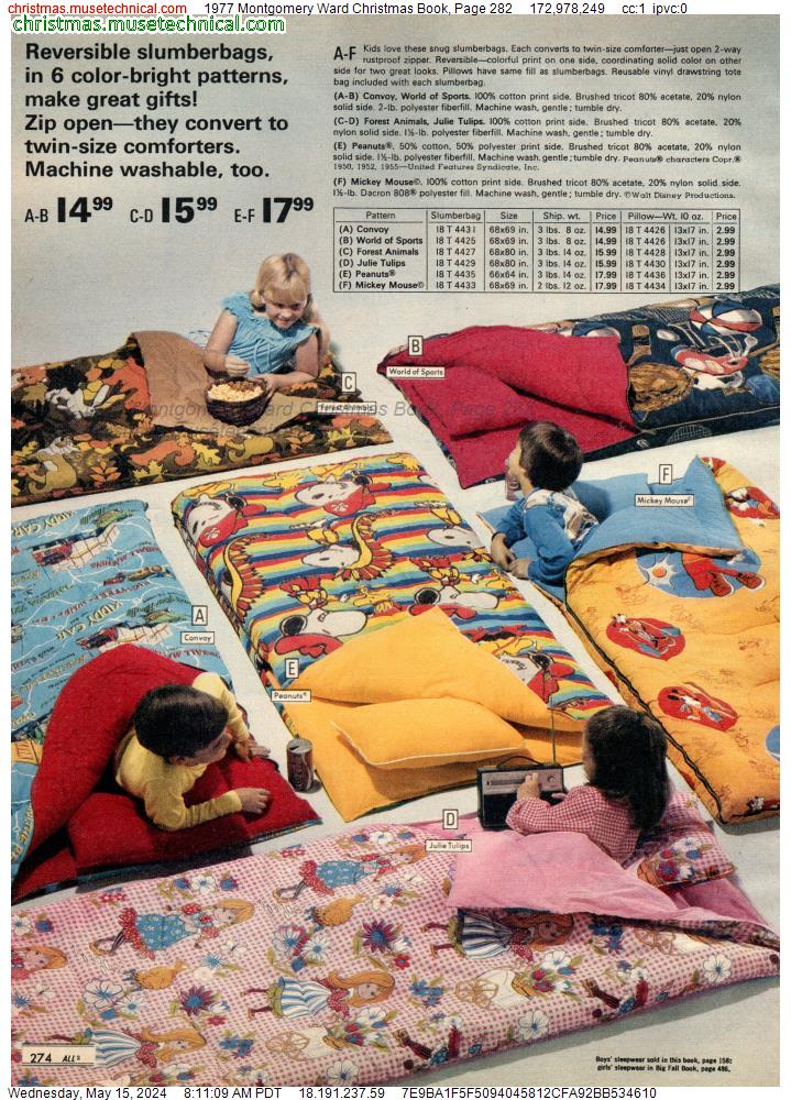 1977 Montgomery Ward Christmas Book, Page 282