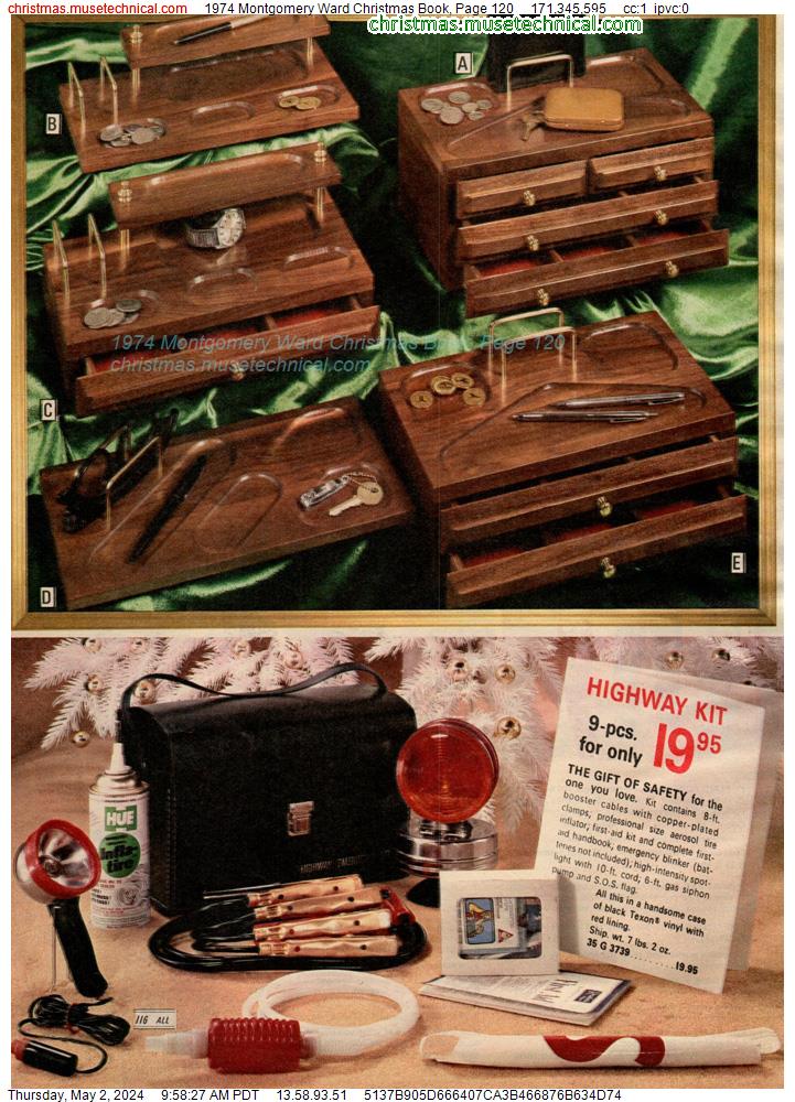 1974 Montgomery Ward Christmas Book, Page 120