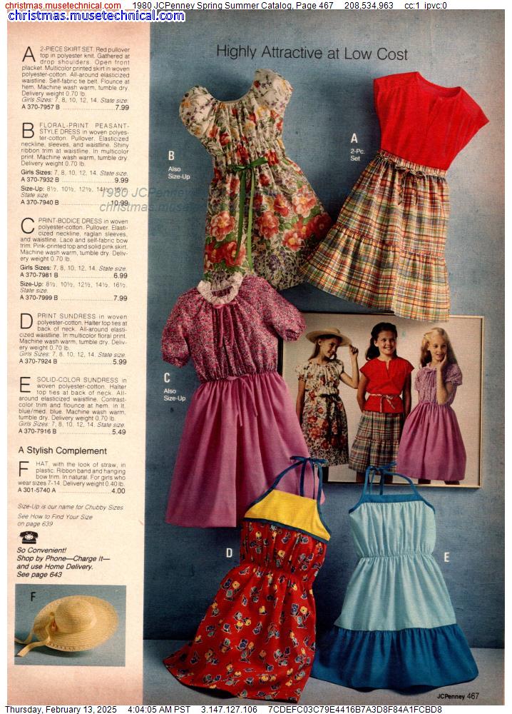 1980 JCPenney Spring Summer Catalog, Page 467