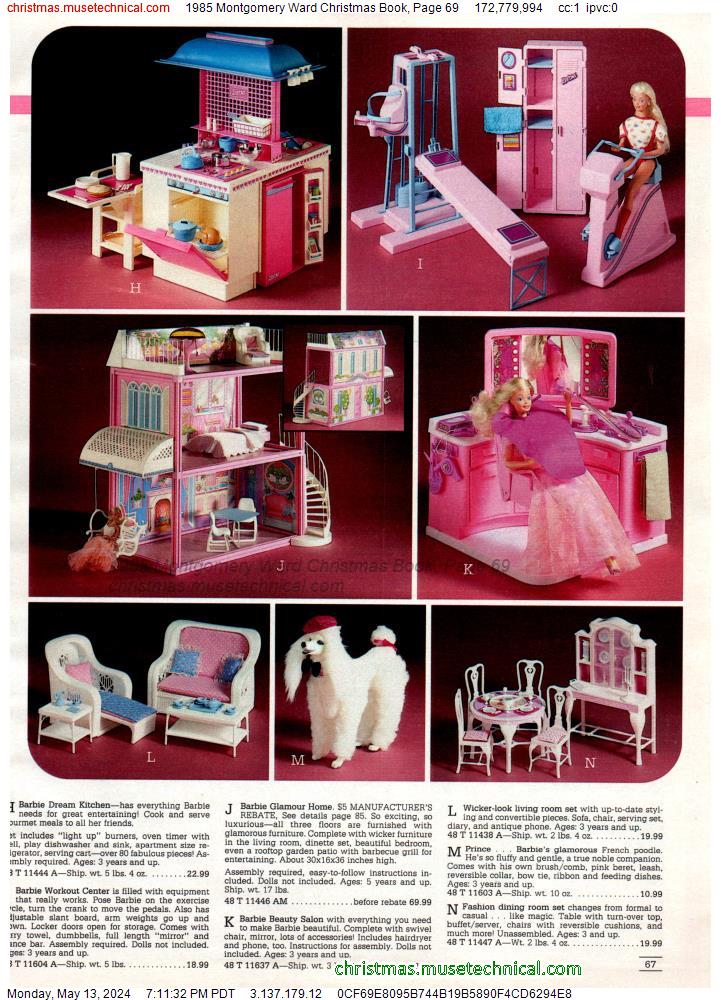 1985 Montgomery Ward Christmas Book, Page 69
