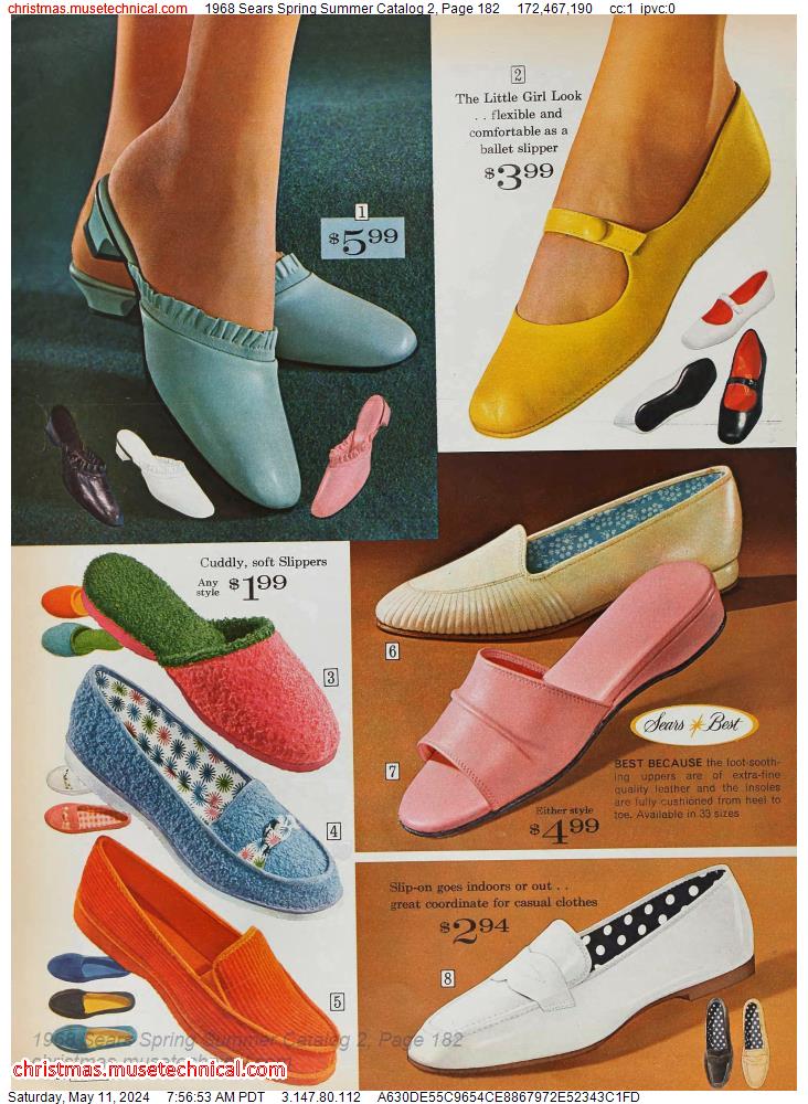 1968 Sears Spring Summer Catalog 2, Page 182