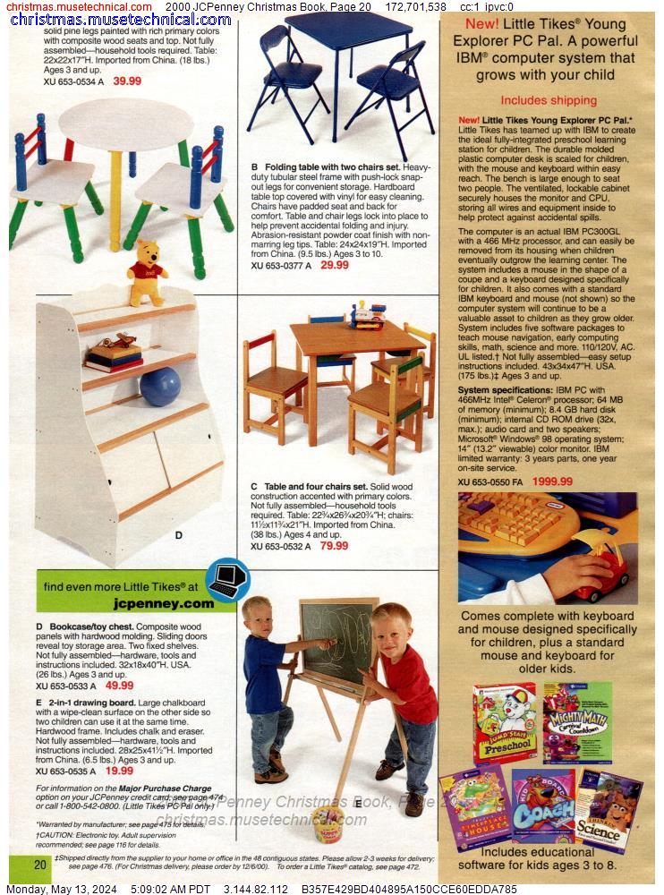 2000 JCPenney Christmas Book, Page 20