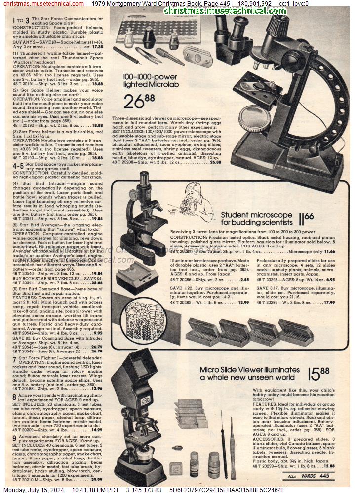 1979 Montgomery Ward Christmas Book, Page 445