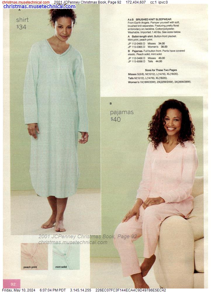 2001 JCPenney Christmas Book, Page 92