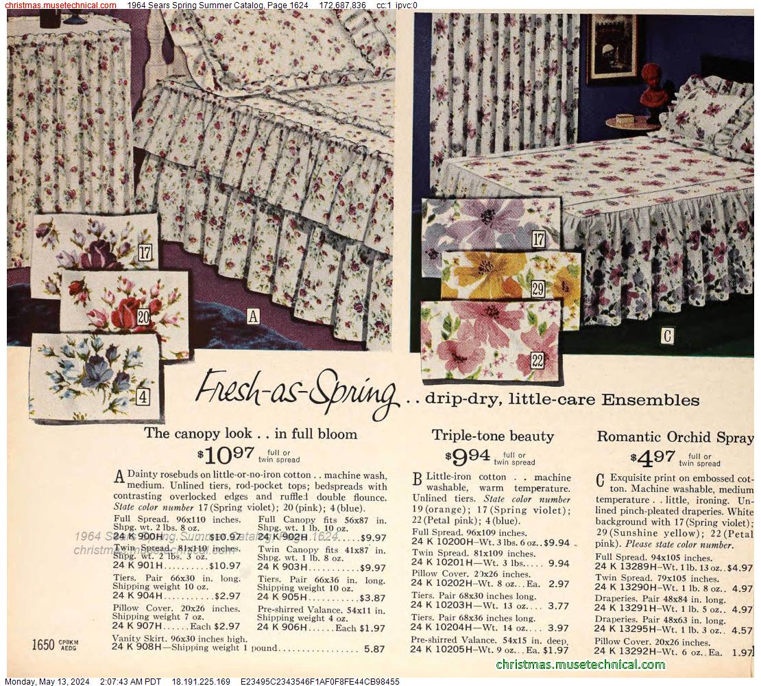 1964 Sears Spring Summer Catalog, Page 1624