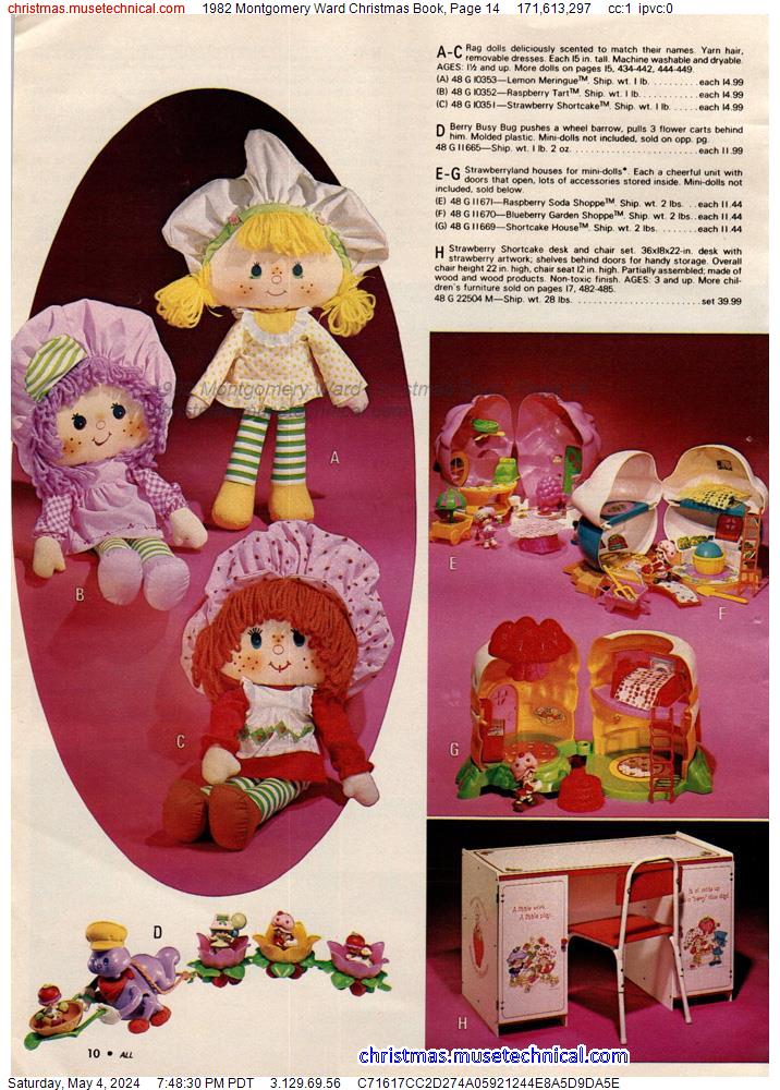 1982 Montgomery Ward Christmas Book, Page 14