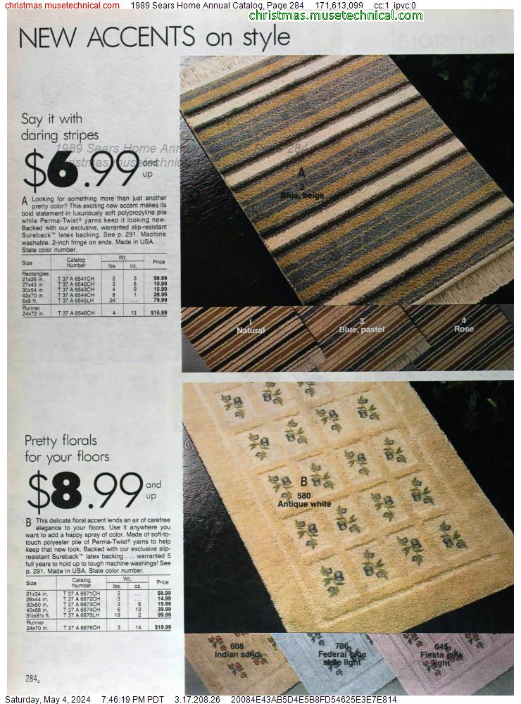 1989 Sears Home Annual Catalog, Page 284