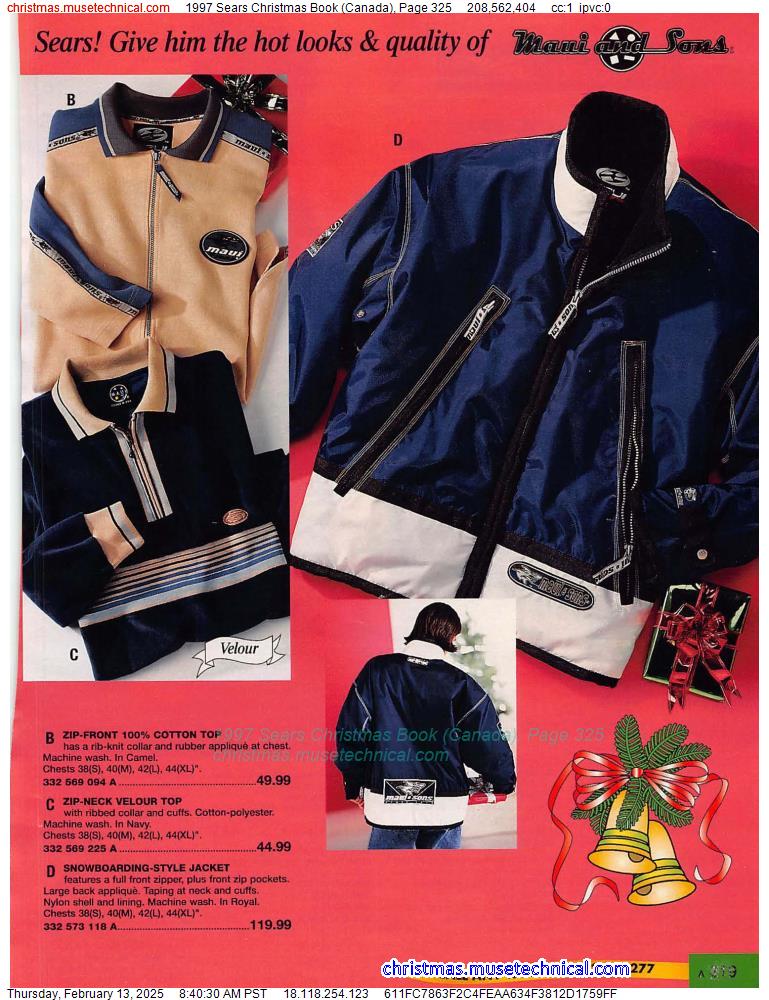 1997 Sears Christmas Book (Canada), Page 325