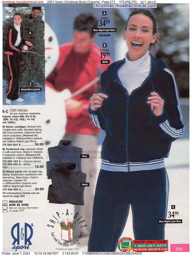 2001 Sears Christmas Book (Canada), Page 271