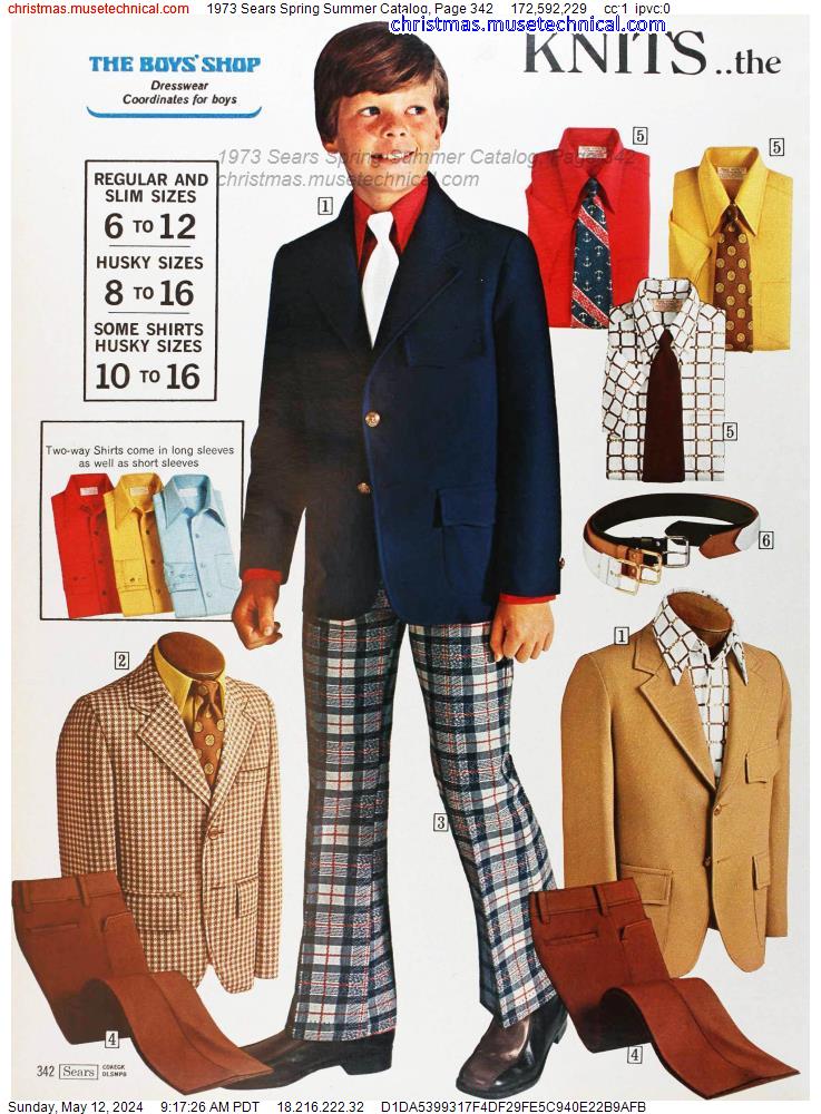 1973 Sears Spring Summer Catalog, Page 342