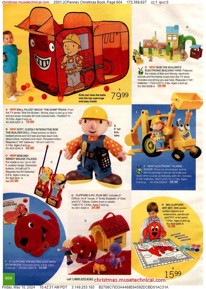 2001 JCPenney Christmas Book, Page 604