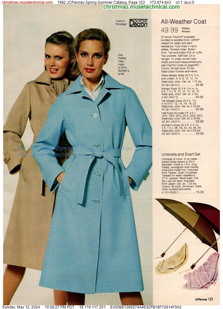 1982 JCPenney Spring Summer Catalog, Page 123