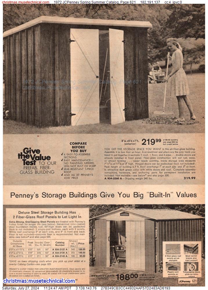 1972 JCPenney Spring Summer Catalog, Page 621