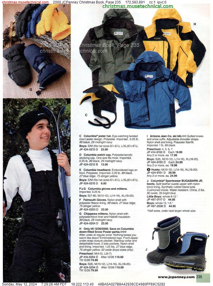 2000 JCPenney Christmas Book, Page 235