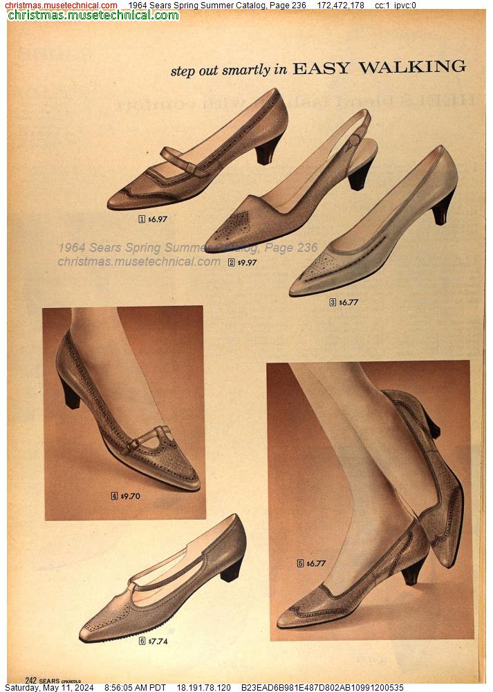 1964 Sears Spring Summer Catalog, Page 236
