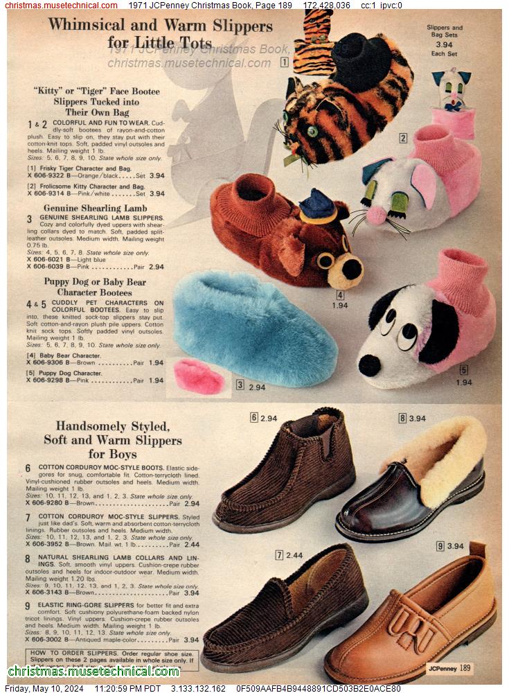 1971 JCPenney Christmas Book, Page 189