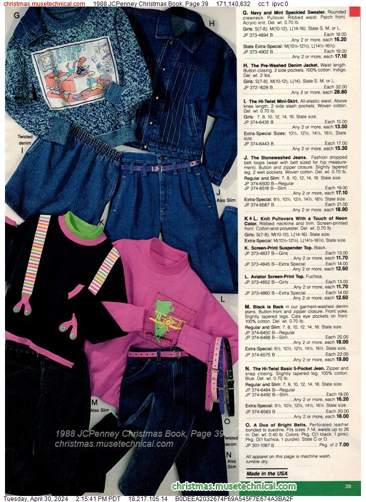 1988 JCPenney Christmas Book, Page 39