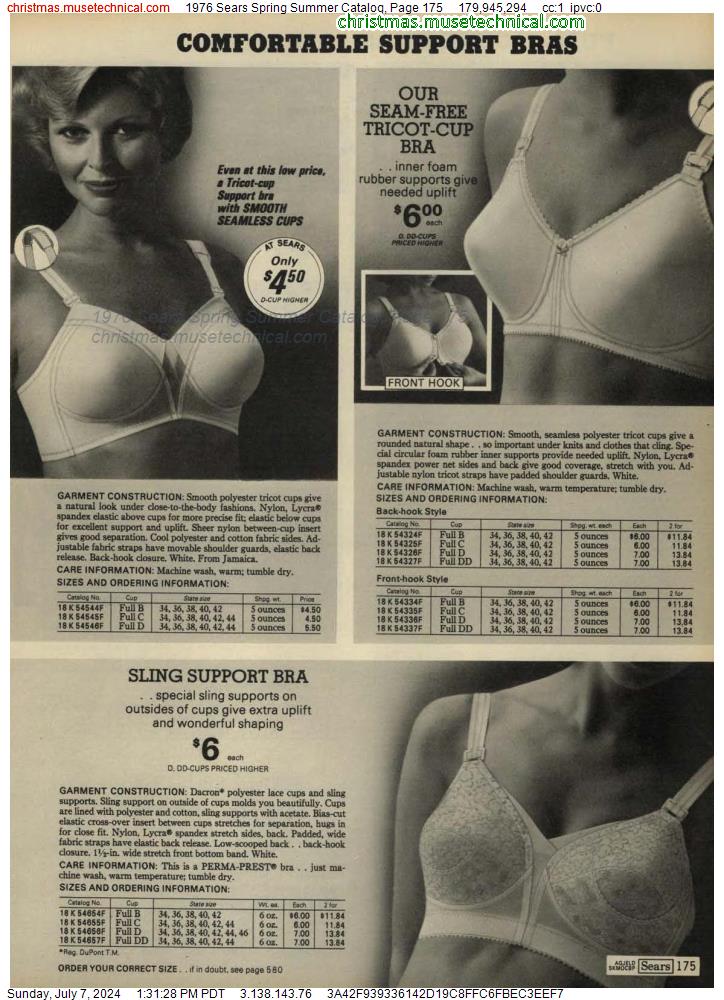 1976 Sears Spring Summer Catalog, Page 175