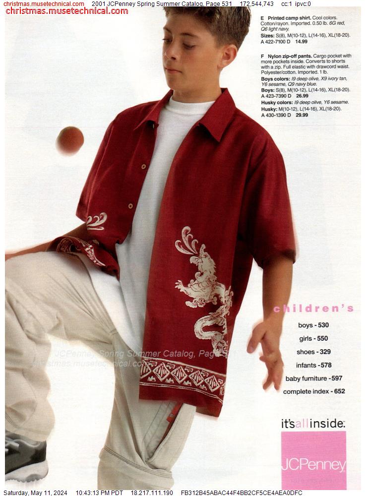 2001 JCPenney Spring Summer Catalog, Page 531