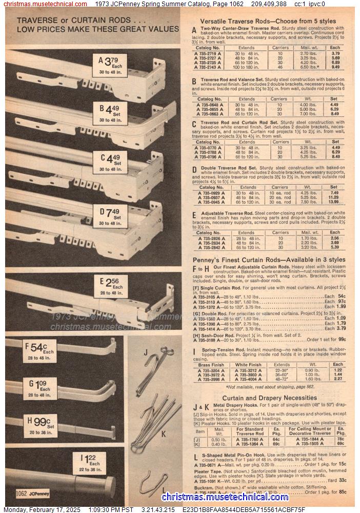 1973 JCPenney Spring Summer Catalog, Page 1062