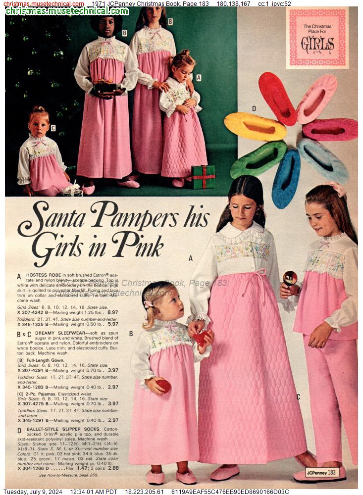 1971 JCPenney Christmas Book, Page 183