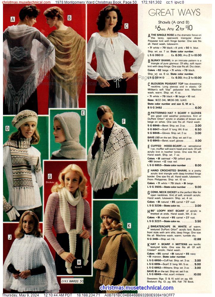 1978 Montgomery Ward Christmas Book, Page 50