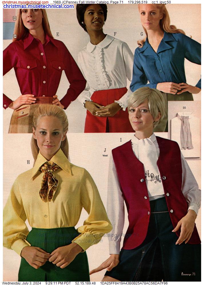 1969 JCPenney Fall Winter Catalog, Page 71
