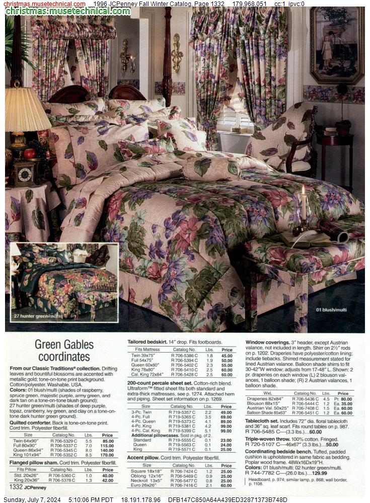 1996 JCPenney Fall Winter Catalog, Page 1332