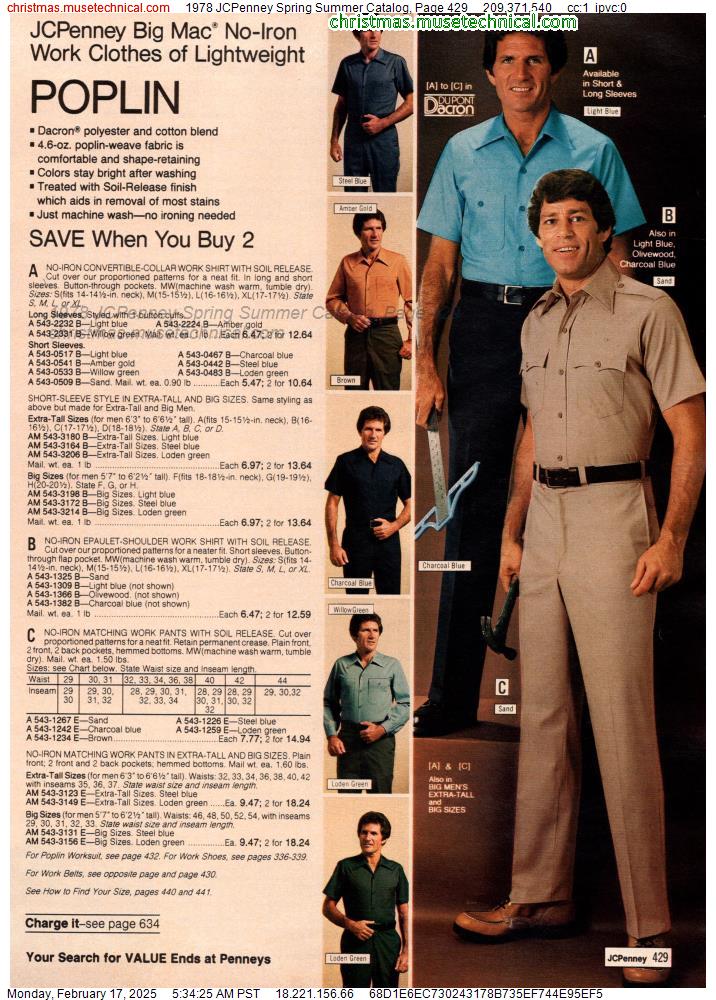 1978 JCPenney Spring Summer Catalog, Page 429