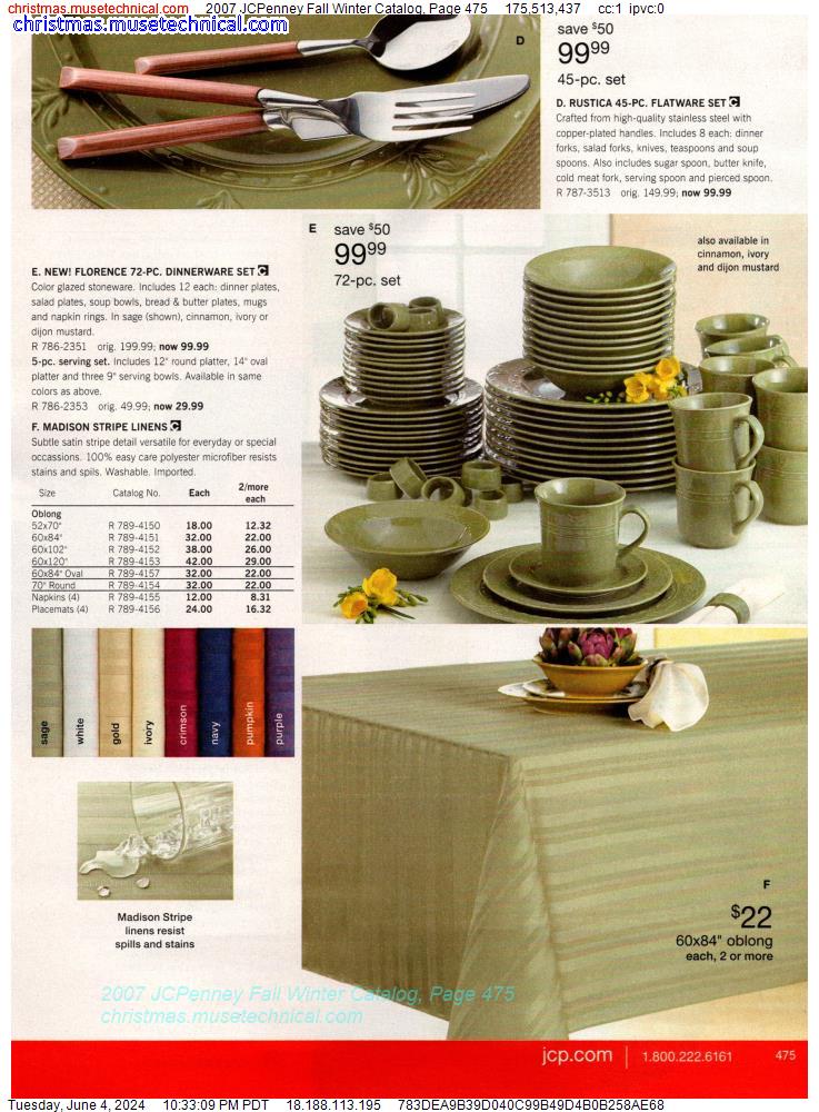 2007 JCPenney Fall Winter Catalog, Page 475