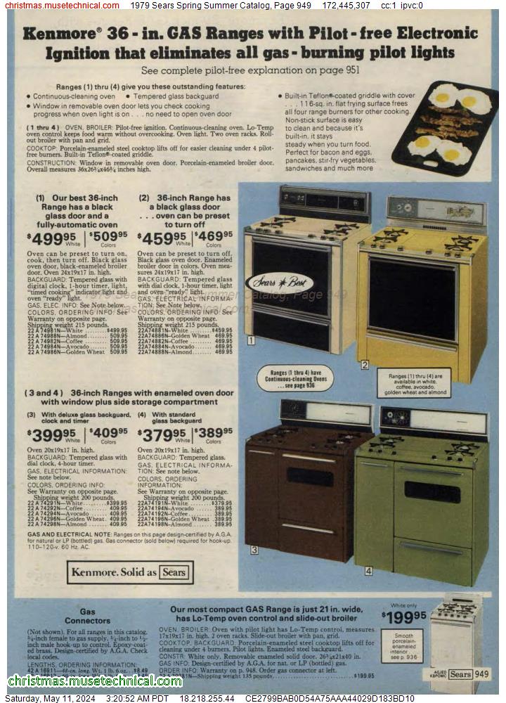 1979 Sears Spring Summer Catalog, Page 949