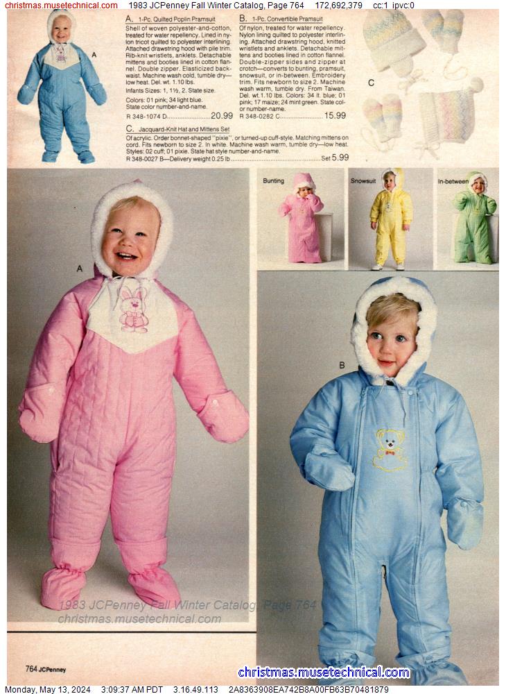 1983 JCPenney Fall Winter Catalog, Page 764