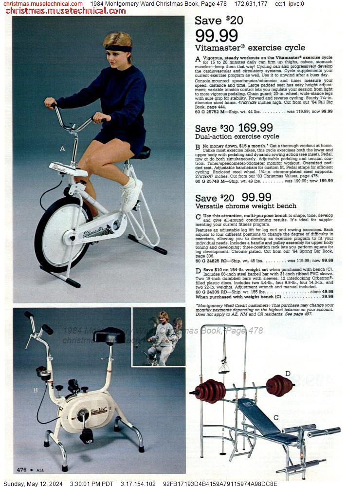 1984 Montgomery Ward Christmas Book, Page 478
