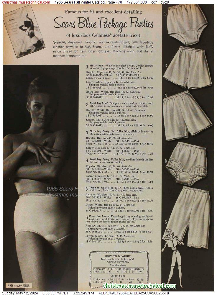 1965 Sears Fall Winter Catalog, Page 470
