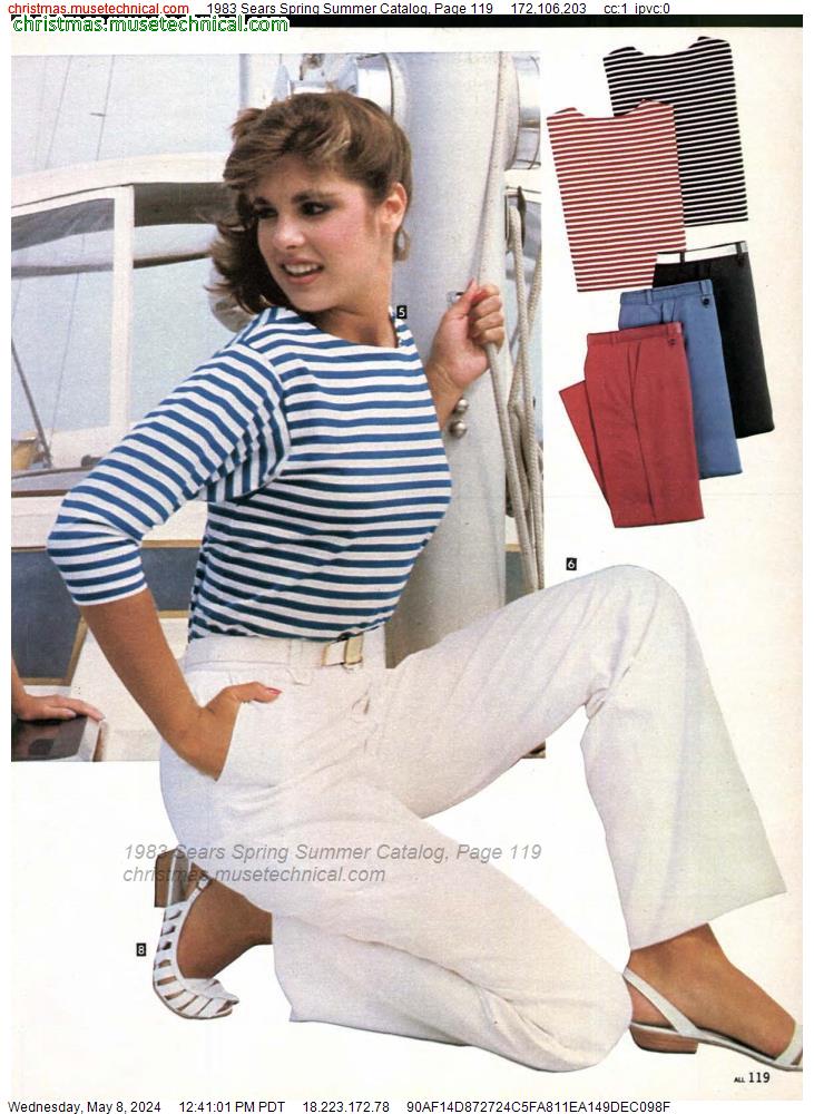 1983 Sears Spring Summer Catalog, Page 119