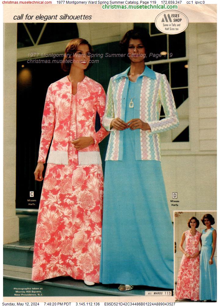 1977 Montgomery Ward Spring Summer Catalog, Page 119